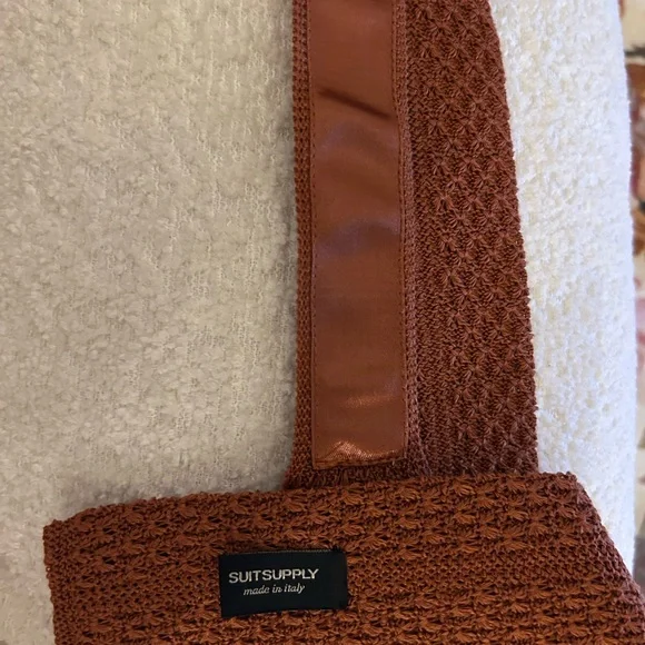 Suitsupply Rust Knit Accessory - Picture 5 of 7